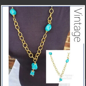 Vintage boho necklace
